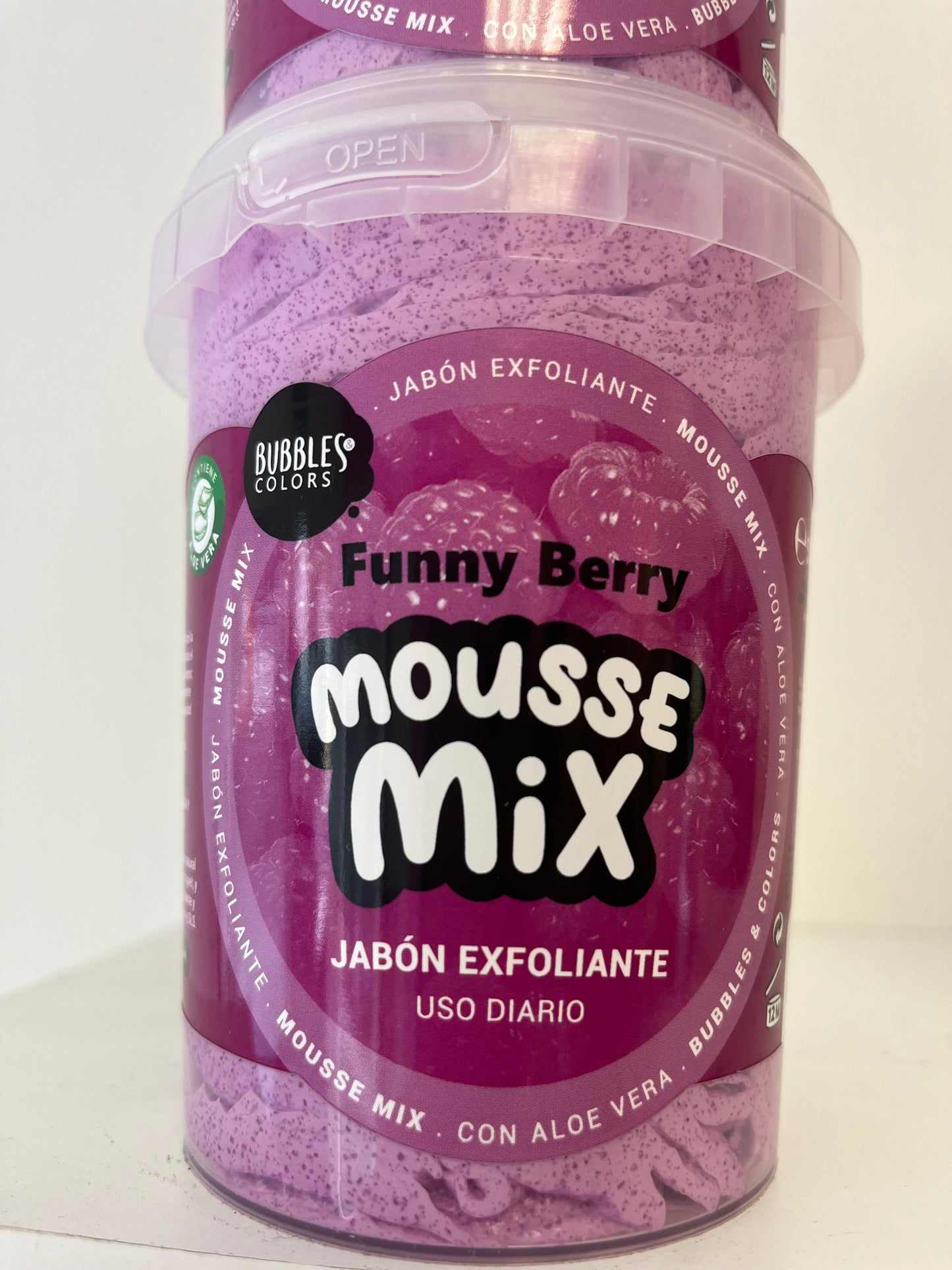 Mousse exfoliant