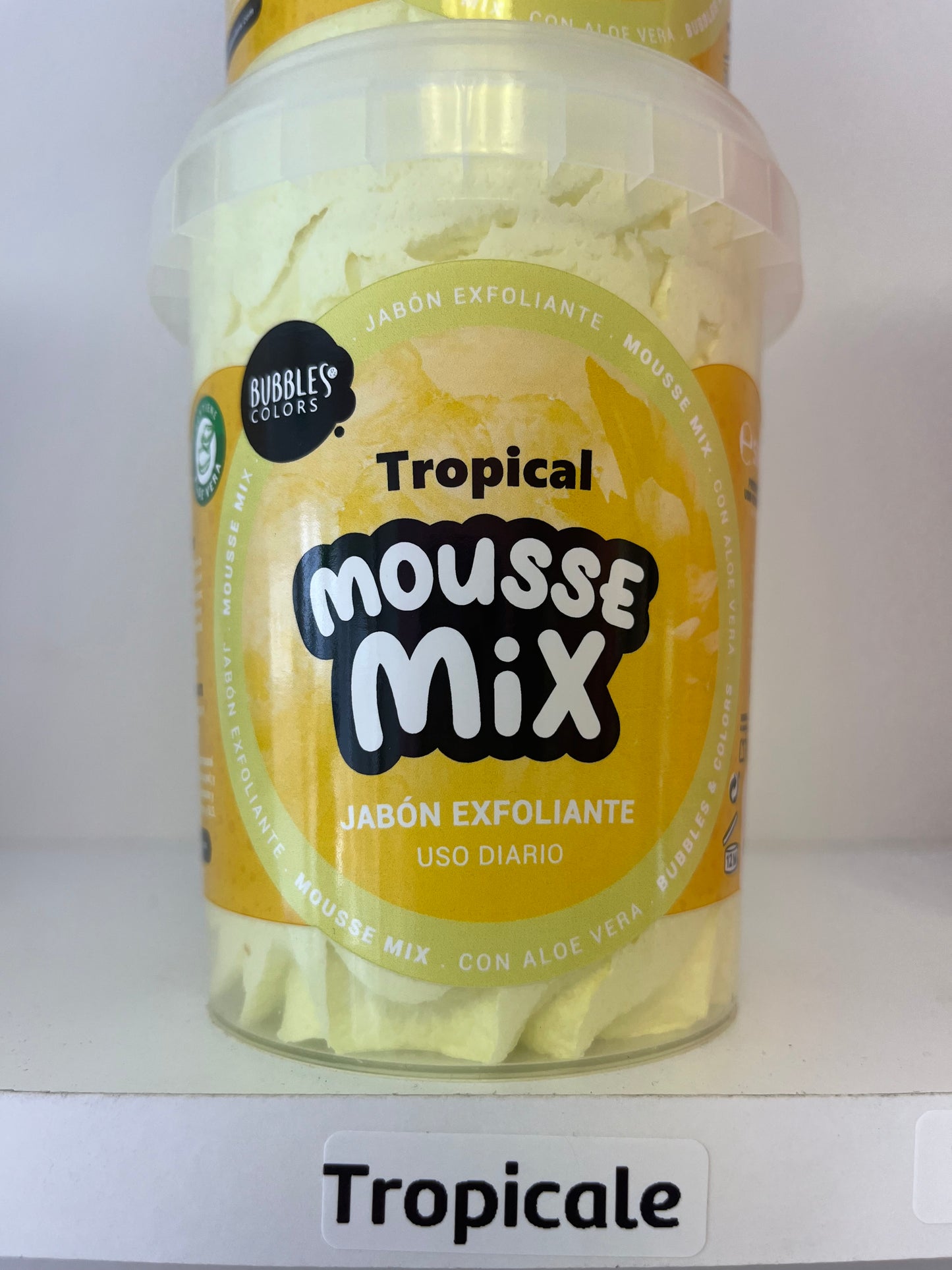 Mousse exfoliant