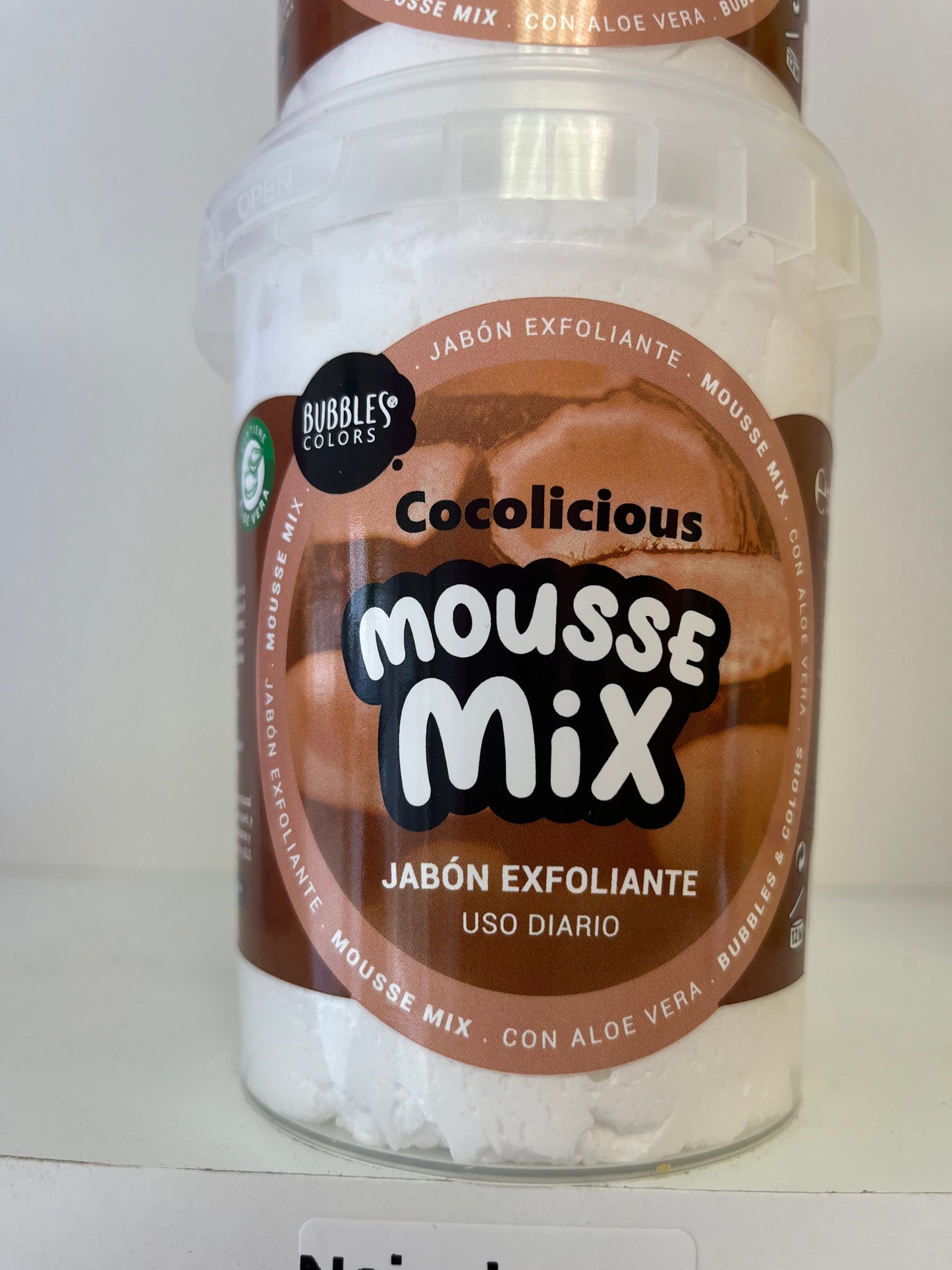 Mousse exfoliant